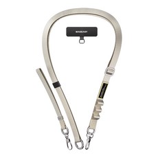 MAGEASY 掛繩 + 掛繩片組 2-in-1 Strap, 星光色, 1組