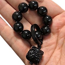 Endove 黑曜石手指念珠, 單一顏色, 1個