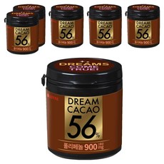 롯데웰푸드 드림카카오 56% 초콜릿, 6개, 86g