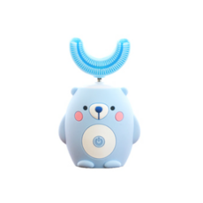 Hellotis兒童U-Kids U型小熊電動牙刷藍色, HT-U-ET-藍色