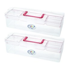 JUSKU 佳斯捷 美術家收納箱, 顏色隨機, 2個