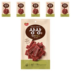동원 상상육포 안심, 70g, 6개