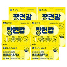 종근당 건강프로젝트365 장건강 프로바이오틱스 유산균 6g, 24개, 12정