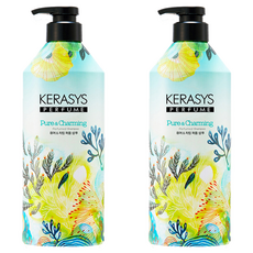 KERASYS 純淨迷人香水洗髮精, 980ml, 2個