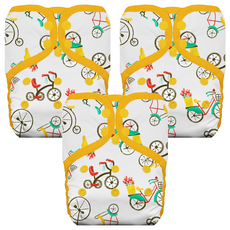 THIRSTIES 成長型 口袋式布尿布 一般款, Cruising, 3件