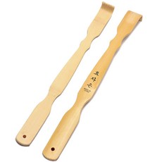 나홈 고급 대나무 효자손 45.5cm, 우드, 2개 우드, 2개