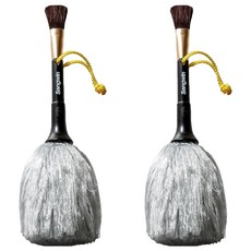 Songwin 尚之宇 雙頭靜電除塵刷, 黑色, 2支