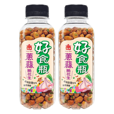 義美 好食瓶 蔥蒜脆花生, 230g, 2瓶