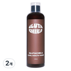 닥터비움 글루타치카 프레시 쿨 가글 구강세정제, 2개, 500ml