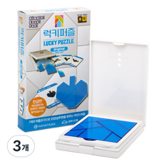 럭키퍼즐 오리지널 퍼즐 + 카드, 6세이상, 3개