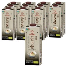 정식품 진한 콩국물 검은콩, 950ml, 12개 950ml, 12개