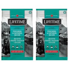 萊馥特 全齡犬 魚肉燕麥低敏抗氧化乾糧 鮭魚 2.27kg 1袋, 2袋