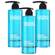 DASHU 男性私密清新潔膚露, 300ml, 3瓶