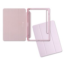 라이노핏 핏 태블릿PC 클리어 쉴드 플러스 커버형 케이스, 베이비 핑크, 1개