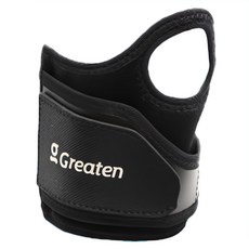 Greaten 極騰 高爾夫防曲腕護腕 加硬墊片, 黑色, 1個
