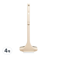 2in1 방충망 먼지제거 청소솔, 아이보리, 4개