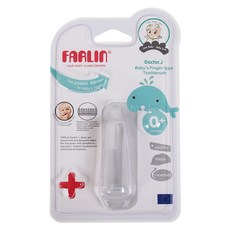 FARLIN 牙刷指套型, 透明, 1入, 1個