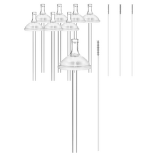 soonsooa 孩童優質替換重力球吸管補充裝 2入組, 單色, 6組