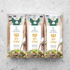 피그인더가든 랜치 드레싱, 150g, 3개