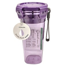 LocknLock 樂扣樂扣 攪拌杯 ABF931HPUP, 紫色, 450ml, 1個