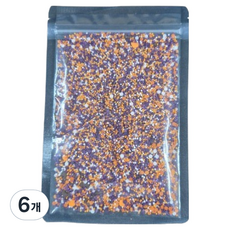 이홈베이킹 스프링클 할로윈 믹스 셰이프, 100g, 6개