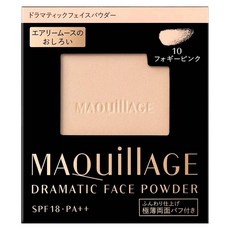 MAQuillAGE 心機彩粧 心機星魅輕羽空氣蜜粉餅 粉蕊附粉撲 SPF18 PA++, 10號, 1個