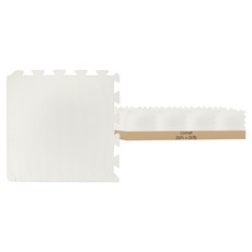 comet 寵物巧拼地墊, 20片, 白色