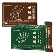 HOLIDAYS 藤黃果維生素孅萃粉 咖啡風味 28條入+榛果風味 28條入, 1組