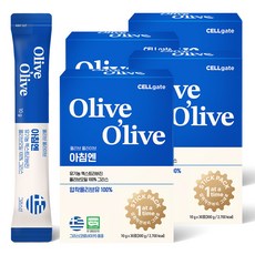 Cellgate 早晨橄欖油隨身包 希臘 30條入, 300g, 4個