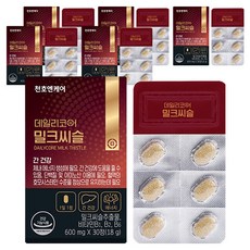 천호엔케어 데일리코어 밀크씨슬, 30정, 6개