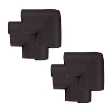 aguard 桌腳防撞邊角2入組, 棕色, 2組