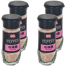 真好家 玫瑰鹽鑽石瓶 岩鹽 巴基斯坦, 65g, 4罐