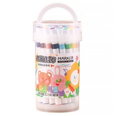 TEMPO 節奏牌 雙頭壓克力丙烯彩繪筆, 1桶, 48色