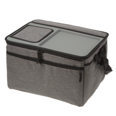 comet 戶外折疊桌面多功能保冷袋, 灰色, 30L