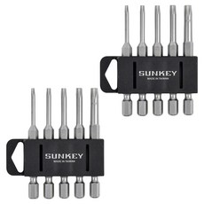 SUNKEY 星形起子頭組 SSB-75S, 2個
