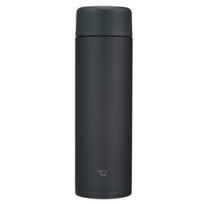 ZOJIRUSHI 象印 不銹鋼 一體式中栓保溫保冷杯 SM-GB60E, 霧黑色, 600ml, 1個