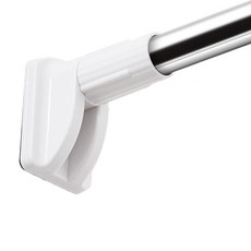 Tres Belle 伸縮不鏽鋼壓縮桿, 白色