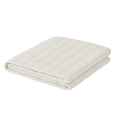 BODYLUV 涼涼防蚊床墊 尼龍涼感面料, 象牙白色, 單人(110 x 200cm)