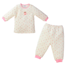 vivibaby 兒童款 玫瑰花園套裝 上下搭 MIT台灣製 點綴玫瑰圖案