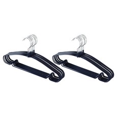 Nature Living 防滑衣架, 海軍藍, 20個