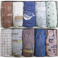 MRKIDS 男孩童3角內褲10入組