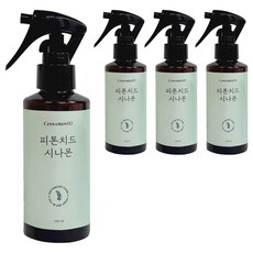 시나몬이오 피톤치드 시나몬 스프레이 탈취제, 150ml, 4개