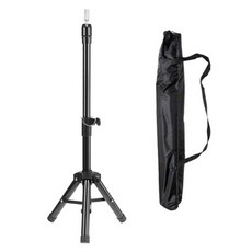 Akoda Company 21 年美容三腳架架式頭髮練習假髮基本型, 混色, 1個