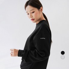 Pumping 女款 寬鬆版型 刷毛 大學T 韓國製造