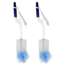 pigeon 貝親 旋轉奶瓶刷, 2個