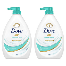 도브 센스티브 스킨 바디워시, 1kg, 2개