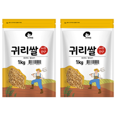 엉클탁 국내산 귀리쌀, 1kg, 2개