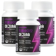 FromBIO 鎂 85g, 100錠, 3個