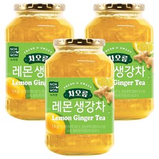 녹차원 차오름 레몬생강차, 1kg, 1개입, 3개