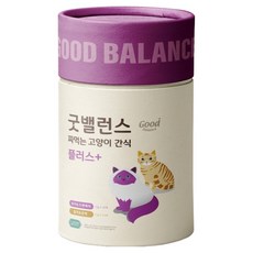 굿밸런스 고양이 짜먹는 간식 플러스, 혼합맛(참치크랜베리/참치호박), 12g, 60개